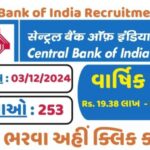 Central Bank Of India Recruitment 2024