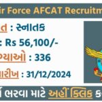 Indian Air Force AFCAT Recruitment 2024