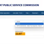 Gujarat Public Service Commission (GPSC) State Tax Inspector (STI) Class-3 Exam Consent Form 2024