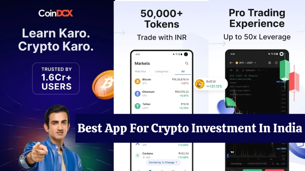 Best App For Crypto Investment In India