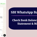 SBI WhatsApp Banking Service Now Free To Use