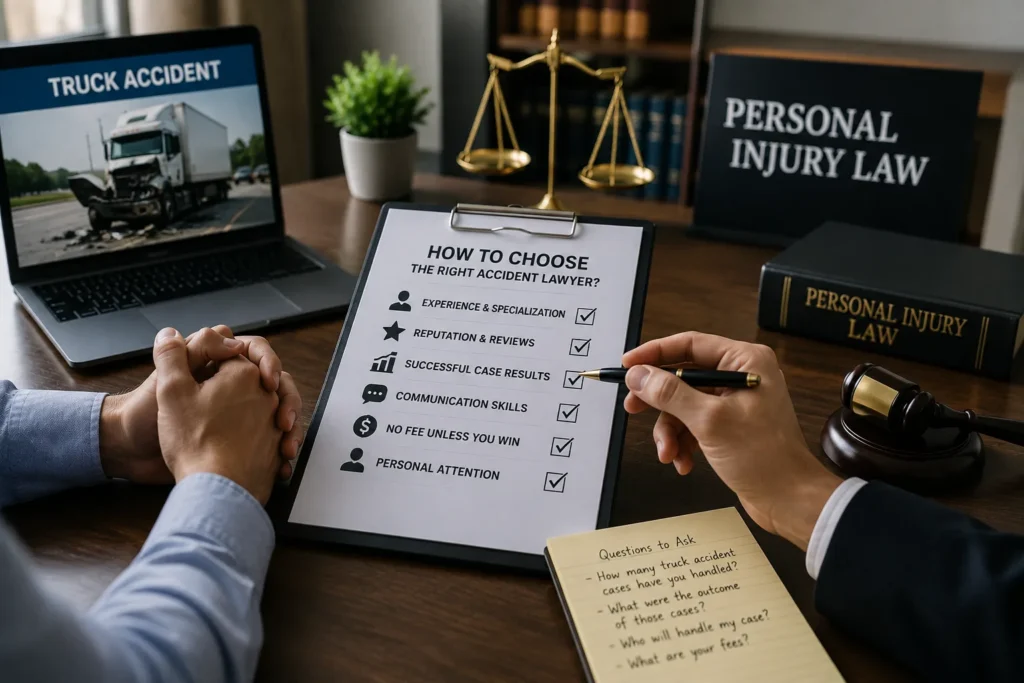 How To Choose The Right Accident Lawyer