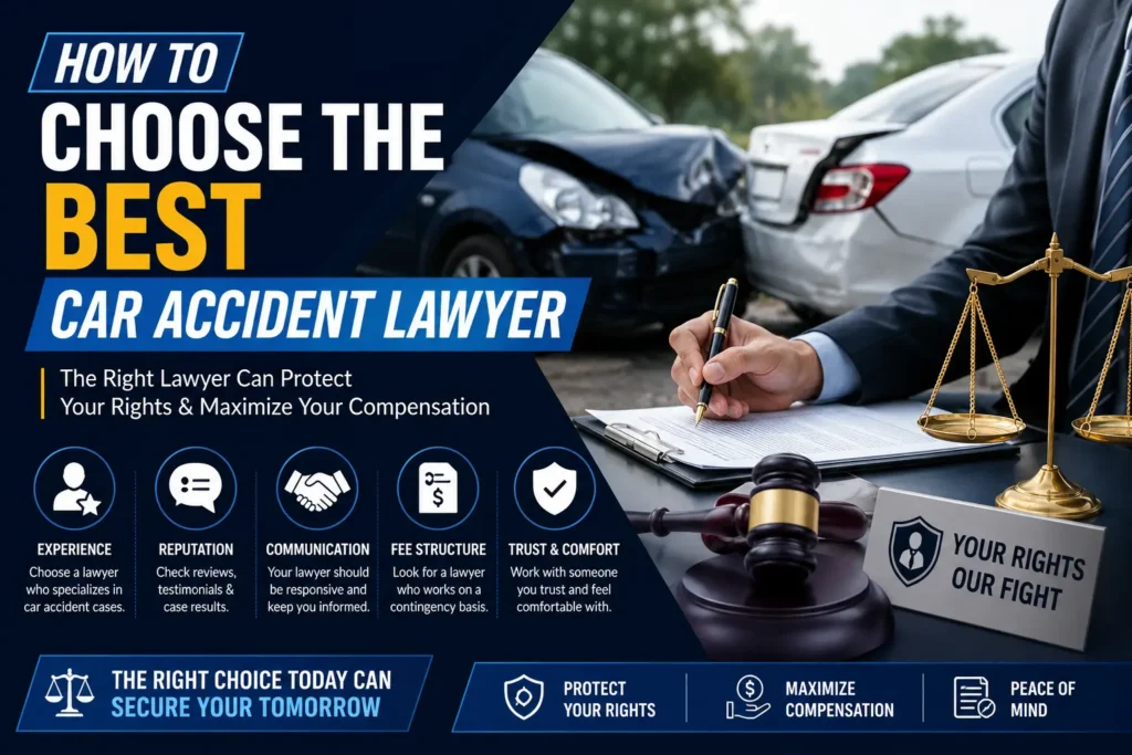 How to Choose the Best Car Accident Lawyer